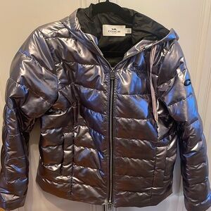 Women's coach down jacket
